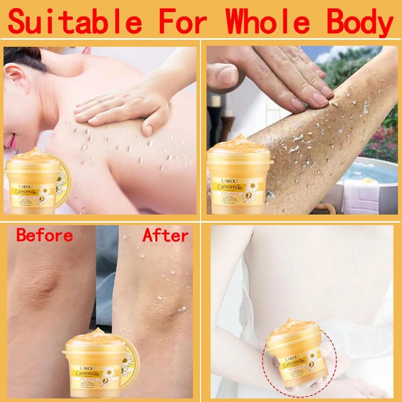 lulur pemutih badan herborist body scrub lulur mandi 250g permanen dan alami Body &amp; Face Scrub Whitening Peeling Kulit Ayam kulit memutihkan badan/memutihkan kulit/memutihkan tangan