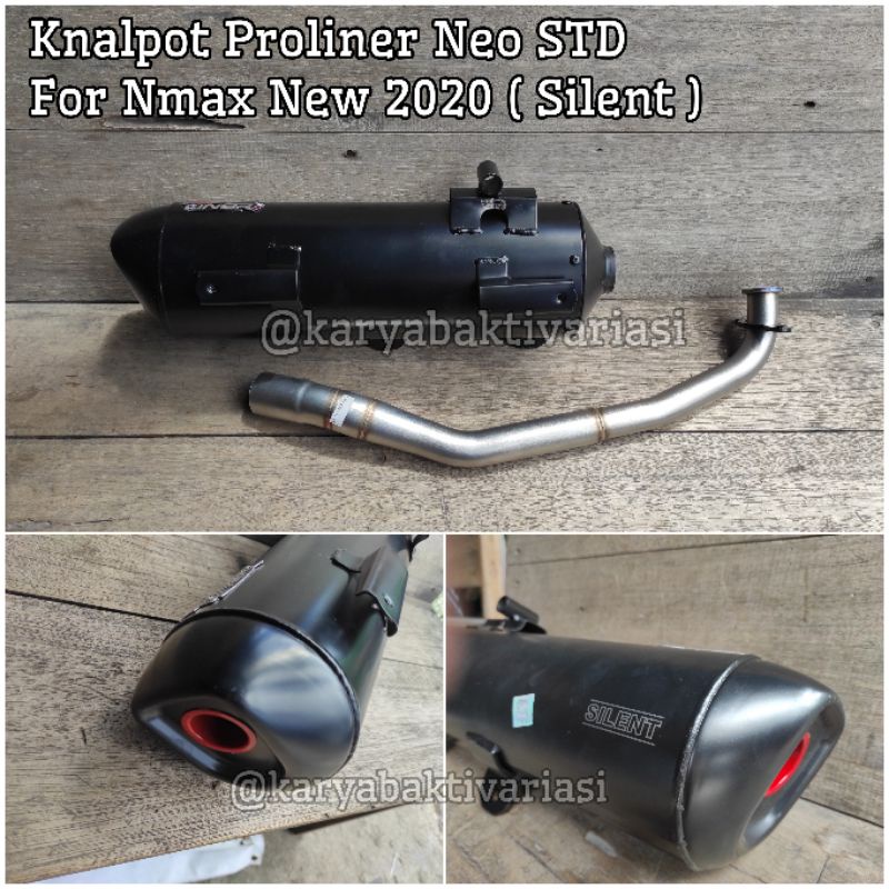 Knalpot Tsukigi Proliner Neo STD For Nmax New & Aerox New