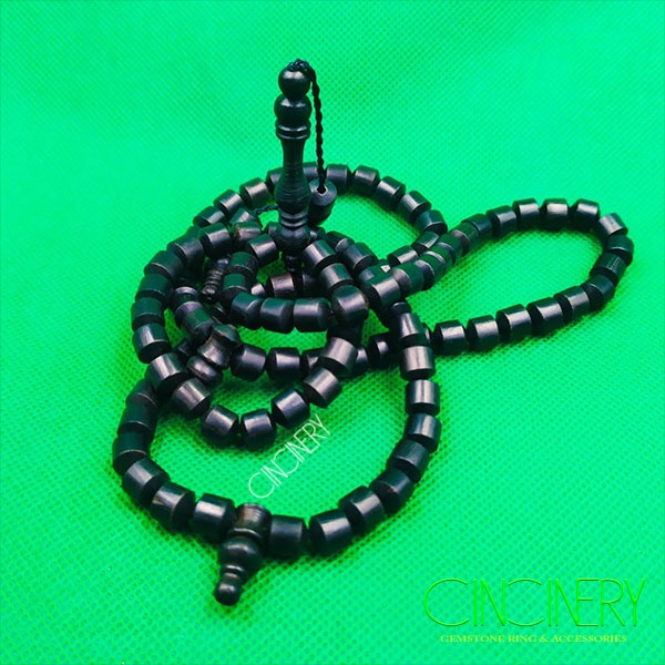 tasbih galih kelor hitam kayu bertuah asli nusantara