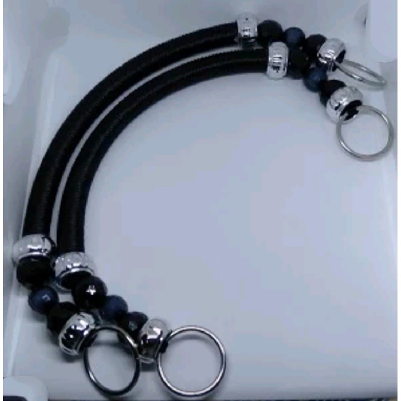 GAGANG TAS Manik-manik (MOTE) ukuran Besar warna HITAM