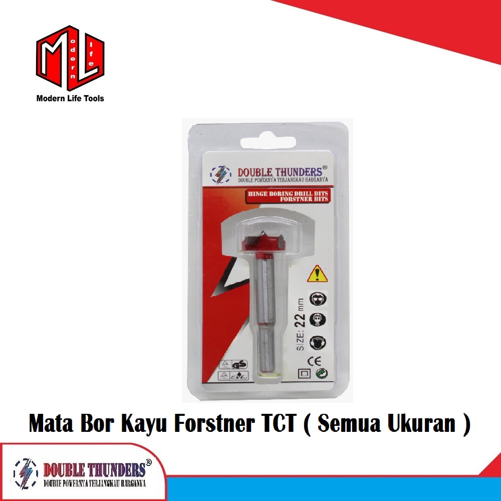 Mata Bor Engsel Hinge Boring Drill Forstener Bit TCT ( 16mm Sampai 55mm )