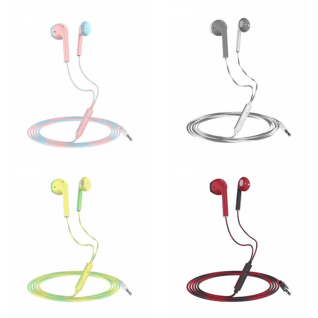 Headset Realme SK-R70 Stereo Earphone Handsfree Super Bass