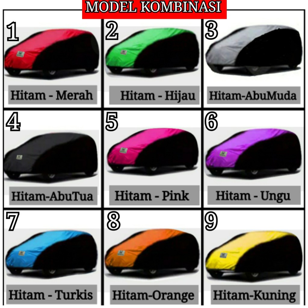 Cover Mobil Avanza Xenia Rush Terios Ertiga Xpander Livina Vitara Eskudo Mobilio Hrv Brv Mobilio