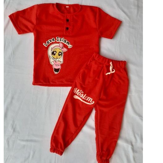 List New SETELAN KIANO MUSLIM / SET KIANO ANAK 1-5 TAHUN SETELAN ANAK