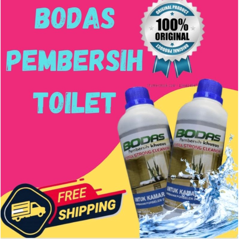 BODAS - PEMBERSIH KLOSET - FAAZ - GURILAP PEMBERSIH KAMAR MANDI - CAIRAN PEMBERSIH NODA