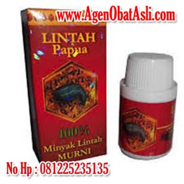 Oil Minyak Lintah Asli Papua Merah Segel Silver Lintah Papua