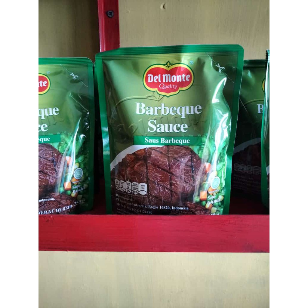 

Delmonte Saus Barbeque BBQ 250gr