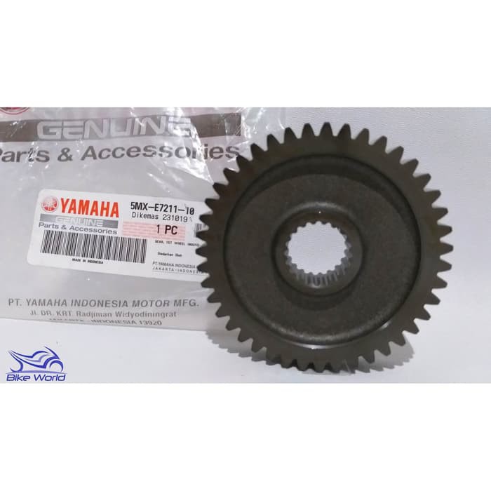 Gear Rasio Belakang Nouvo 43T 5MX-E7211-10 Yamaha Genuine Parts