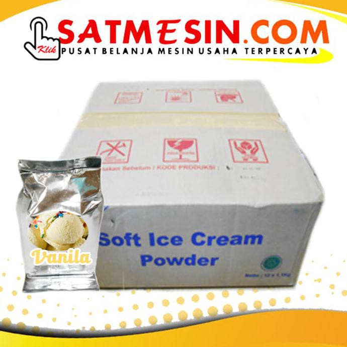 

31.87-Kue- Bubuk Es Krim Soft Rasa Vanilla Bravo (Sat-Px Vnl)1 Dus -Terlengkap-Termurah-Dijamin.
