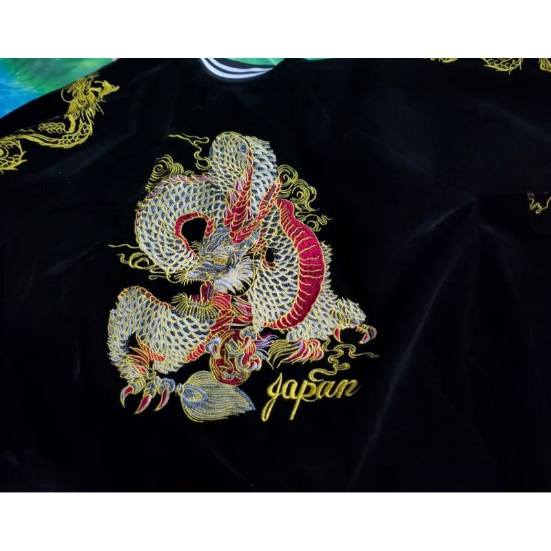 sukajan dragon velvet