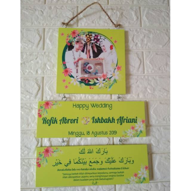 

Kado wedding nikahan