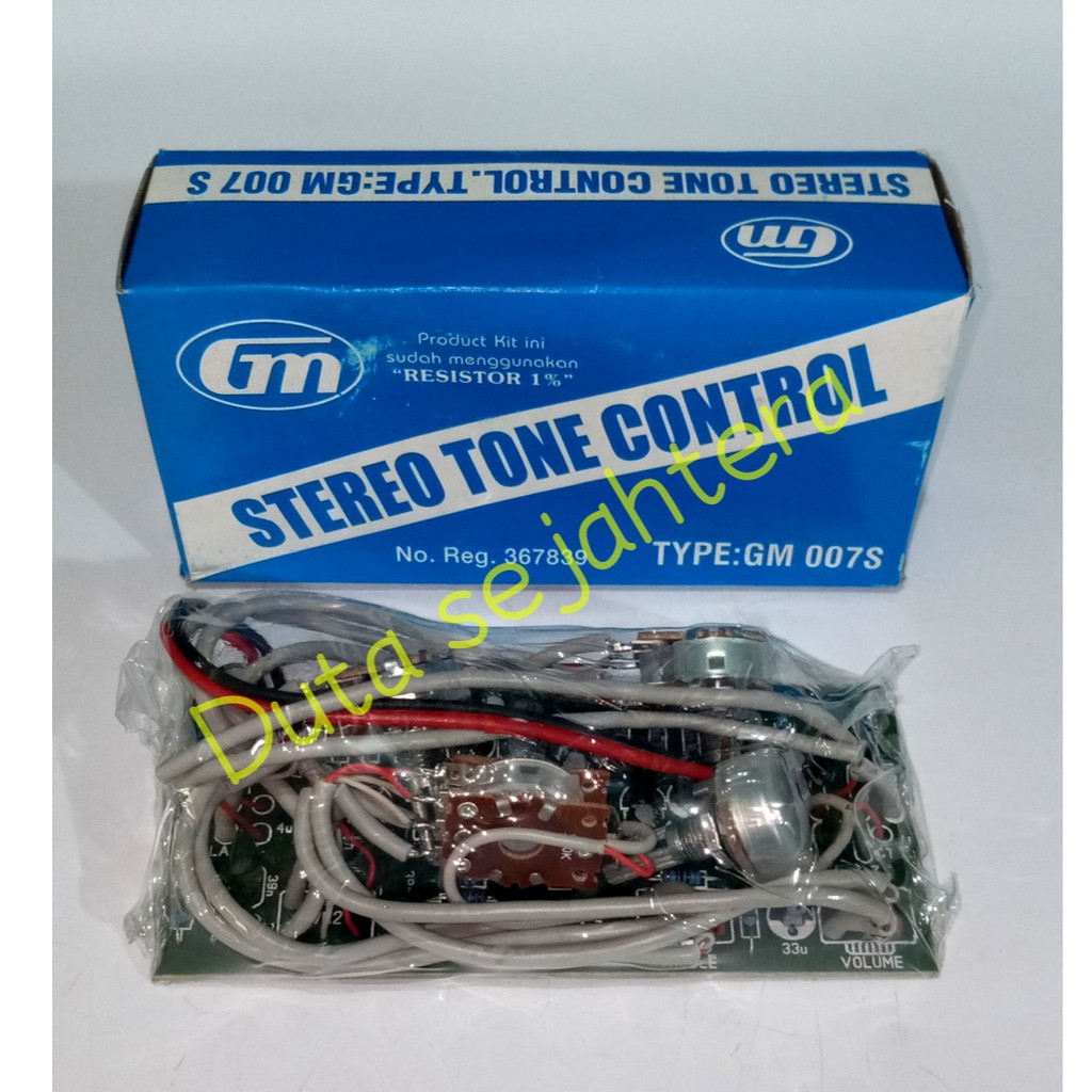 KIT TONE CONTROL STEREO GM 007S DS