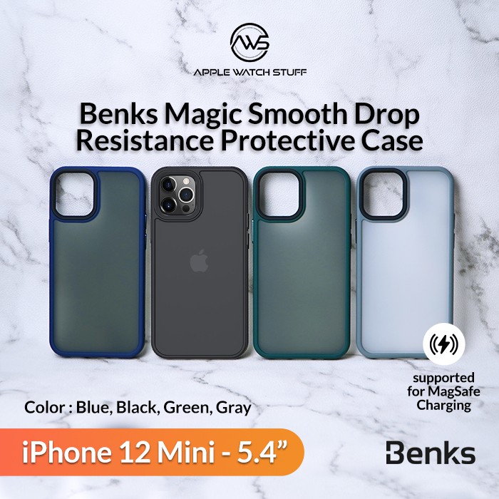 Benks Magic Smooth Drop Resistance Protective Case for iPhone 12 Mini