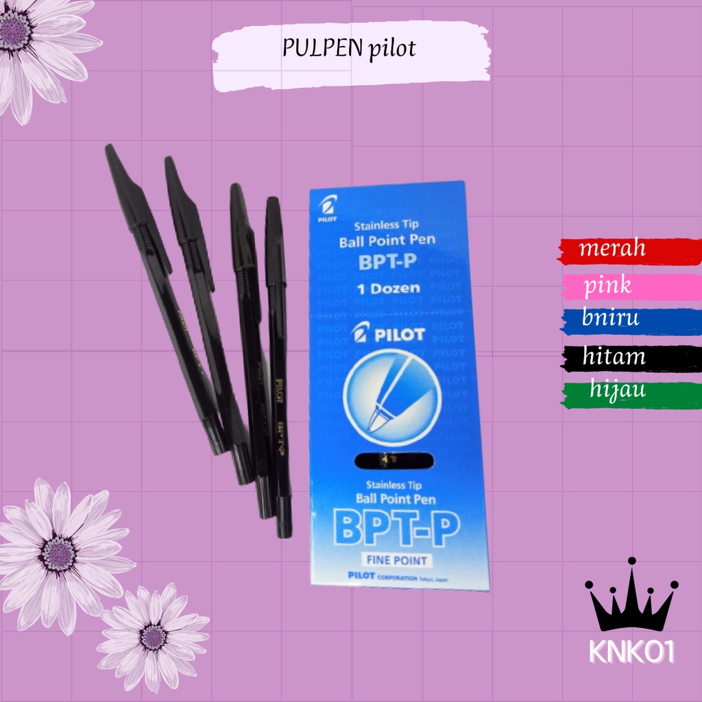 

Pulpen Pilot /Ball point pen pilot standar