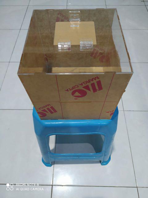 Kotak Infaq Tebal 3mm 20x20x20cm