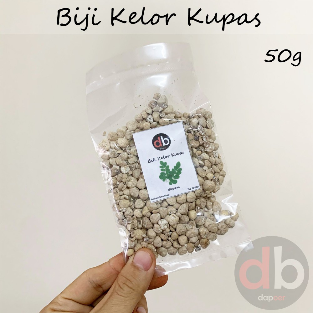 

Biji Kelor Kupas 50g