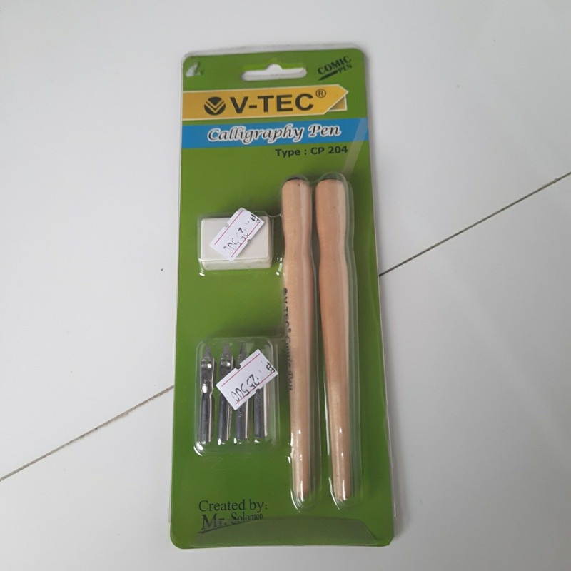 

Pulpen Pena Kaligrafi V-Tec CP 204 Calligraphy Pen - 1 Set