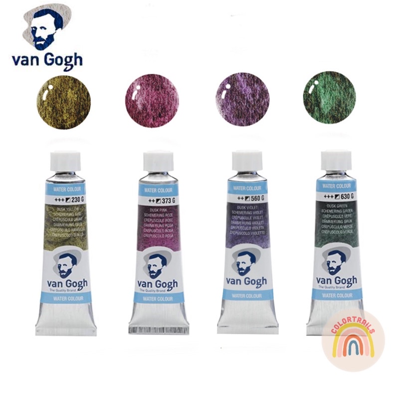 

Van Gogh Watercolor Tube 10ML Dusk Color Series Cat Air