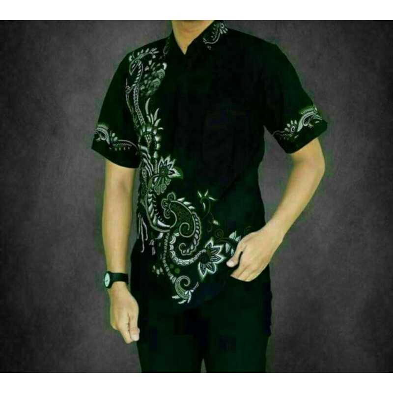 KEMEJA BATIK PRIA WAYANG EKSKLUSIF