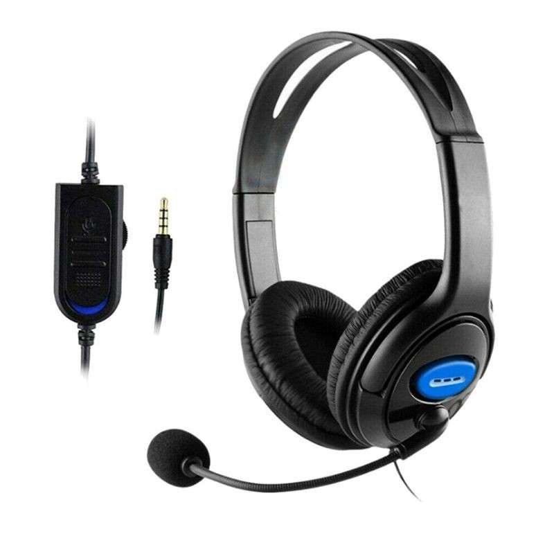 Headset Handsfree Gaming For P4 X One Headphone With Mic