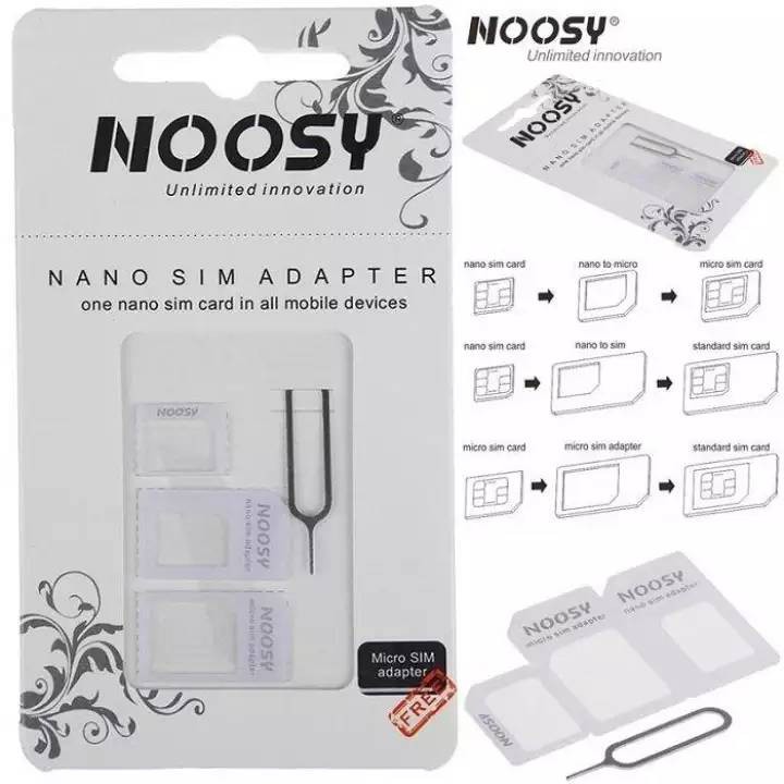 Noosy Nano SIM Adapter Sim Card