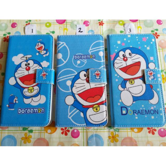 Flipcase / Flip Cover / Book Case Doraemon For Samsung Galaxy J5 ( 2016 ) / J510