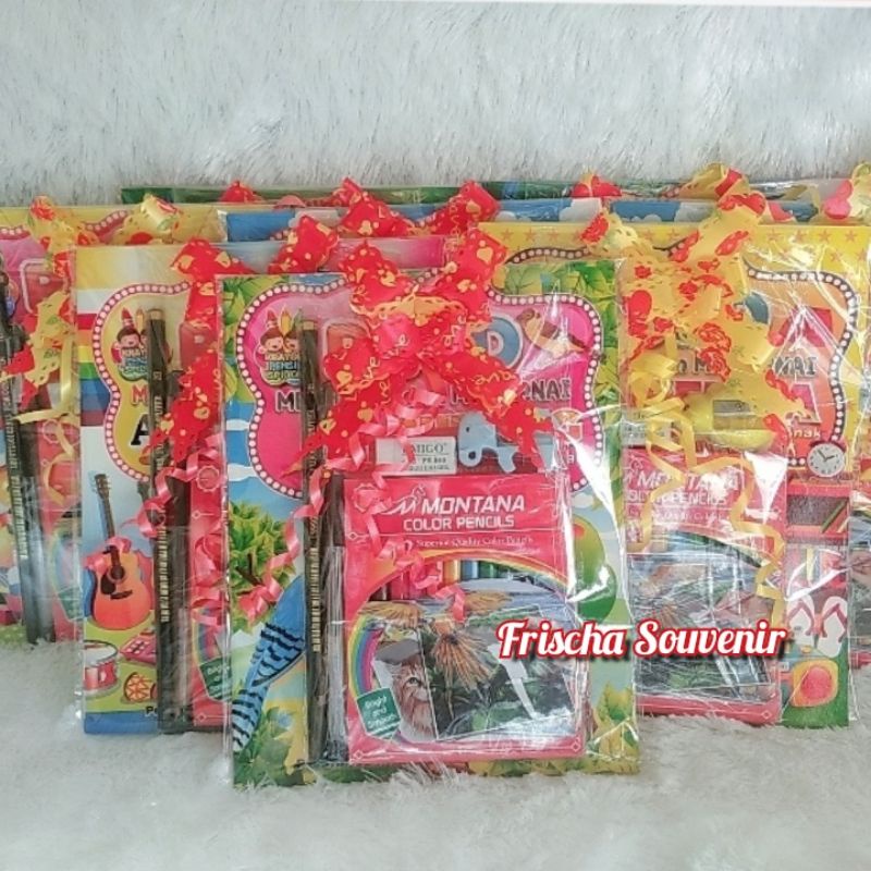 

Grosir Murah FS029 Bingkisan Ulang Tahun / Souvenir Ultah / Hadiah Lomba / Stationery Set / AlatTulis