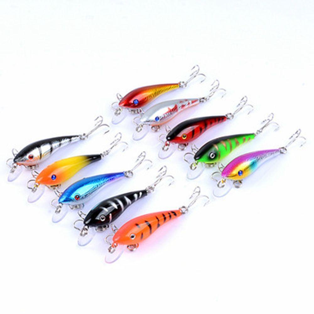 Top Minnow Baits Umpan Multicolor Crankbaits Striped bass Minnow Lures