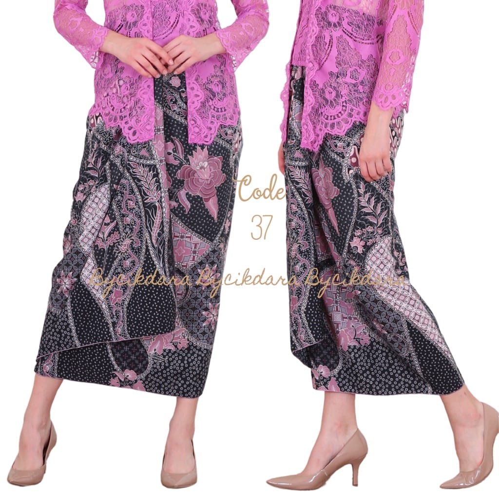 Realpict rok lilit batik//kain lilit batik//rok serut batik//rok batik//batik couple