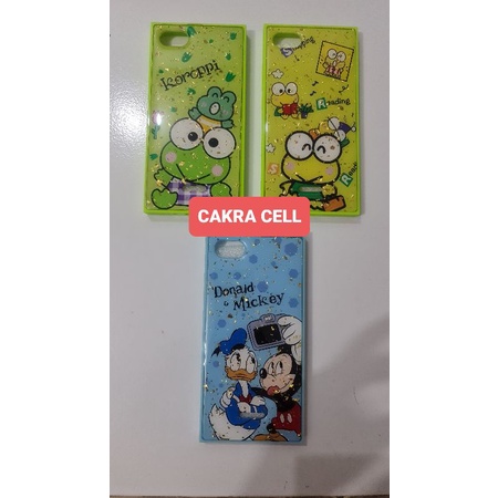 Casing Silikon Hard Case XIAOMI REDMI 6A Kotak Karakter Gliter