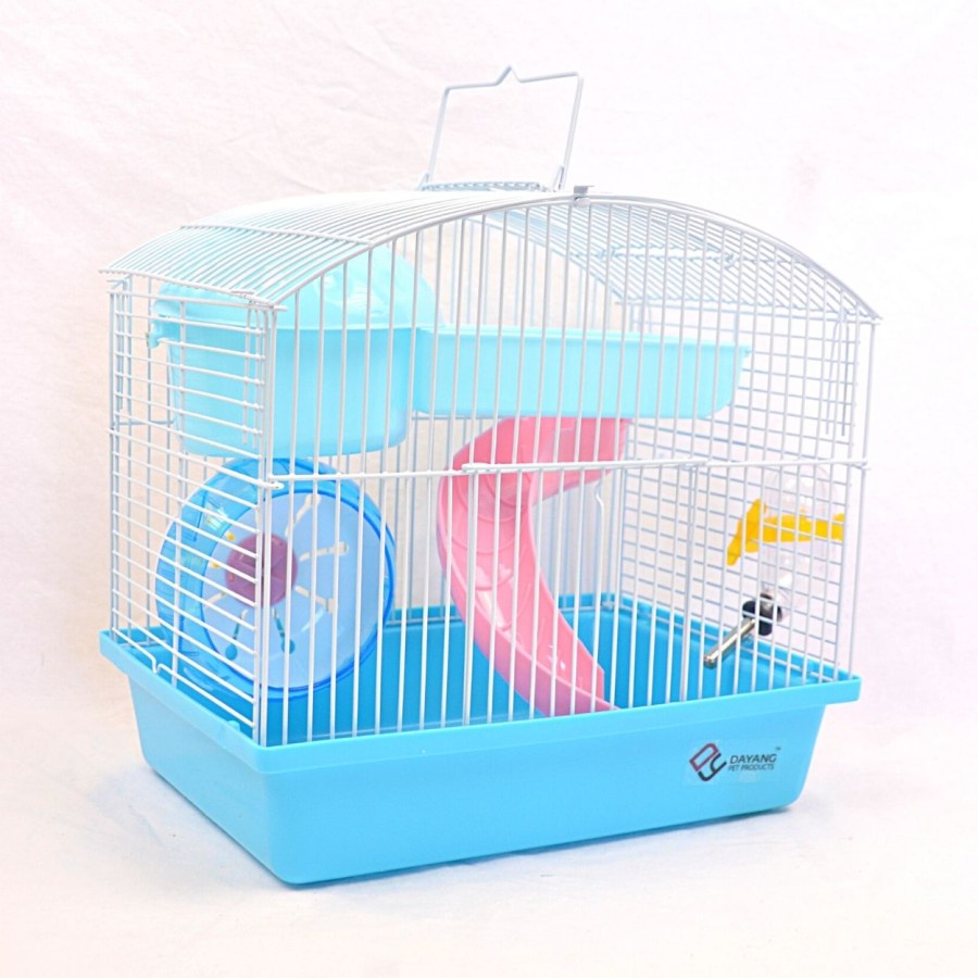 Kandang Hamster 2 Tingkat Lantai Besar Rumah Sugar Glider Landak Mini-2