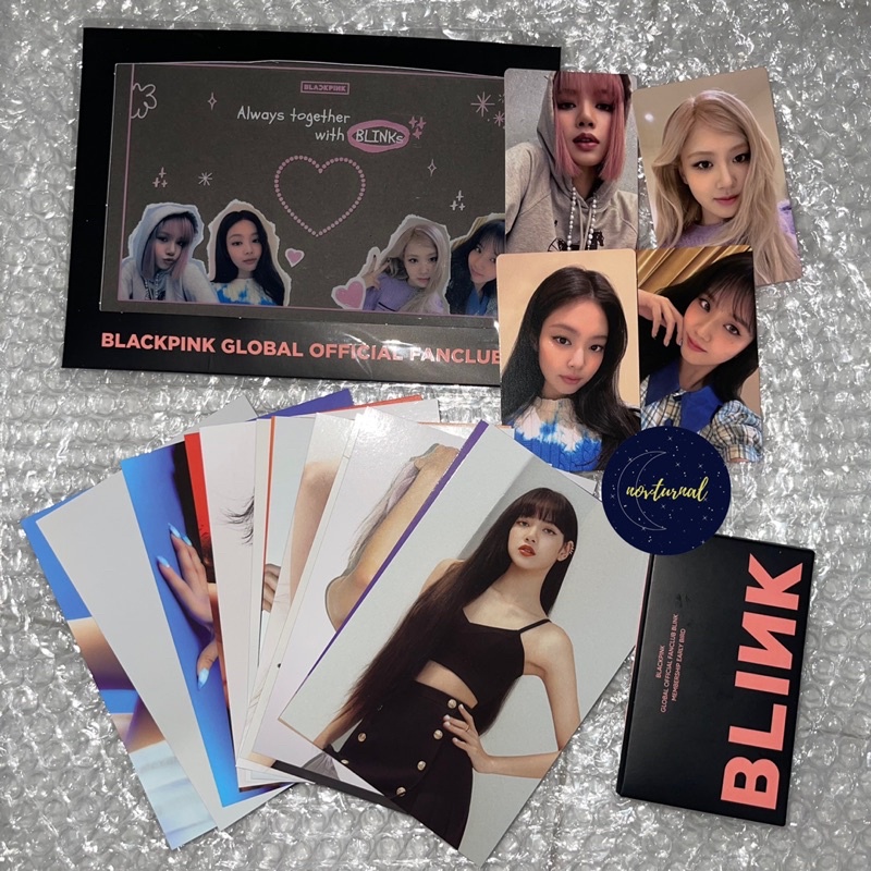 BLACKPINK - Official Weverse Membership Global Benefit POB PC Photocard BUNDLE THE ALBUM POSTCARD Ro