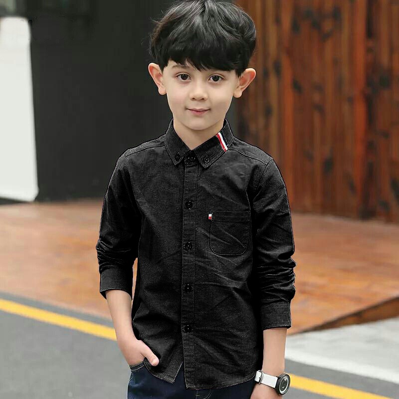 Baju Kemeja pakaian anak laki-laki USSEL kids 4-6 tahun (katun) ZP