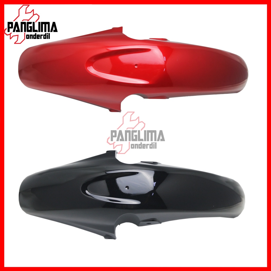 Spakbor Depan Satria FU 150 Lama-Old Hitam-Merah Maroon Spakboard-Slebor-Spak Bor-Board-Cecepet Front