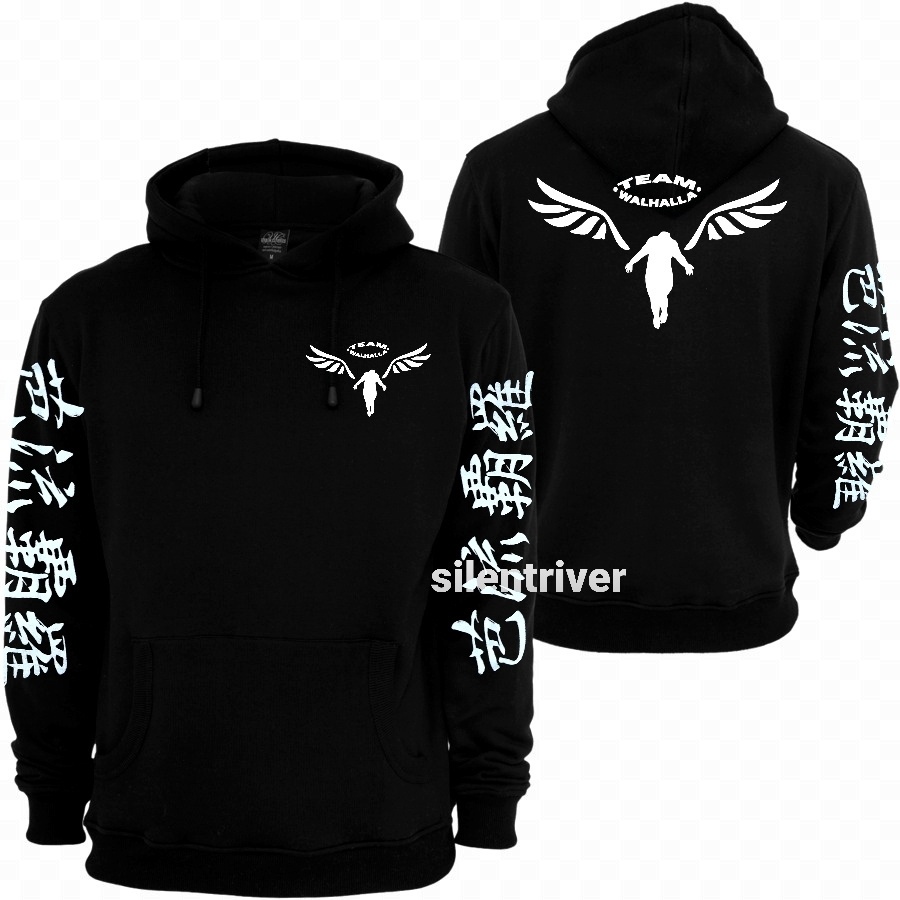 new jacket switer distro anime tokyo revenger / switer hoodie team valhalla / walhalla tokyo gang