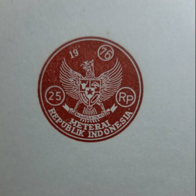 

Kertas Segel Tahun 1976 Single