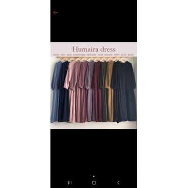 humaira dress set khimar  by auroraclo size M