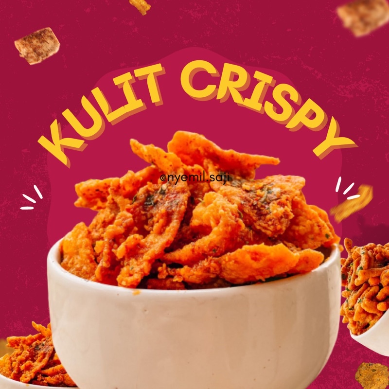 KULIT CRISPY NYEMILSAJI 100 GRAM