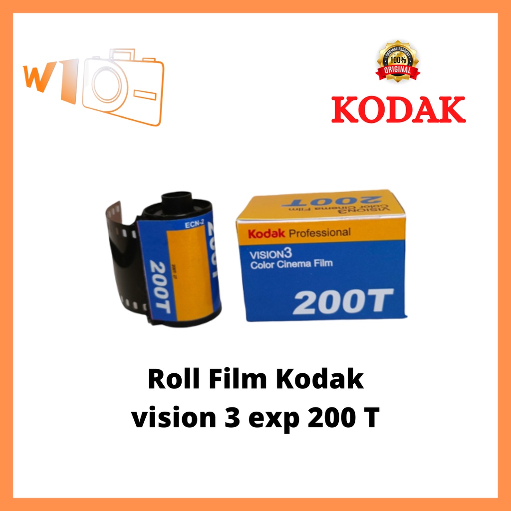 PROMO ROLL FILM KODAK VISION3 200T COLOR / 35MM 200T 27EXP
