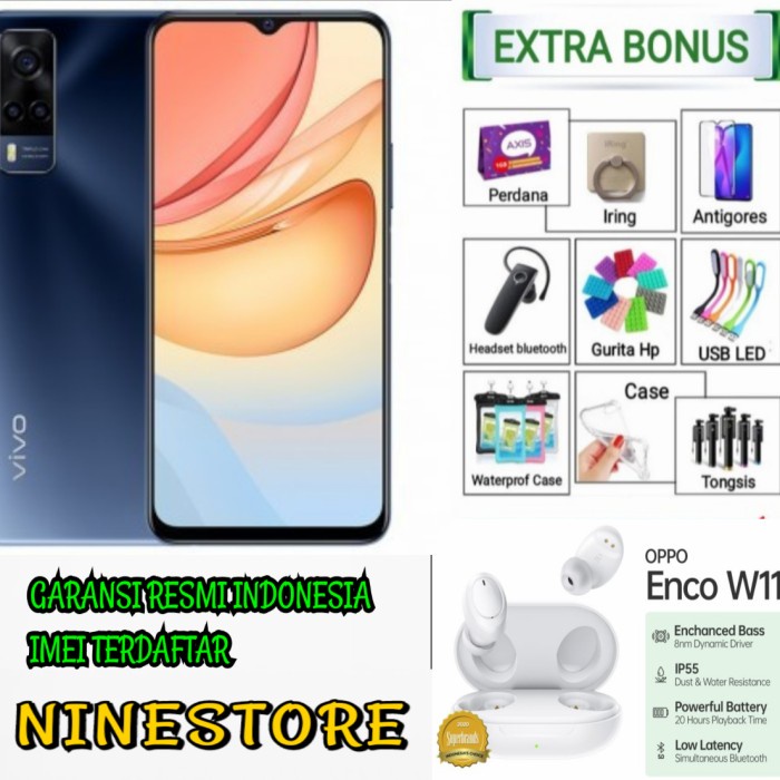 VIVO Y53S RAM 11 GB INTERNALN128 GB GARANSI RESMI BY VIVO INDONESIA - NO BONUS