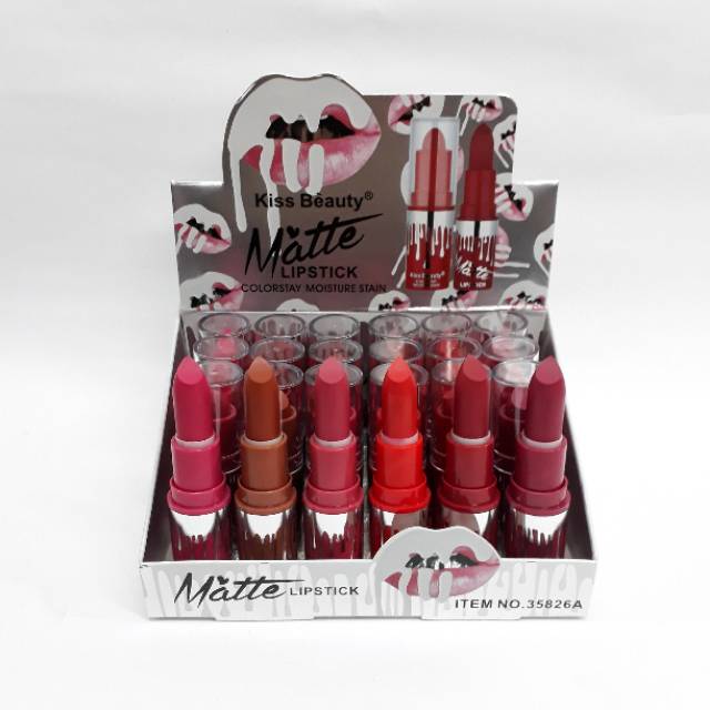 LIPSTICK MATTE SILVER / BOK.ISI 24