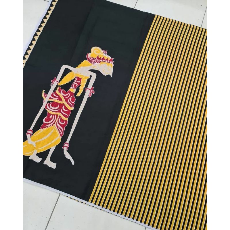 Kain batik solo srikandi slarak hitam