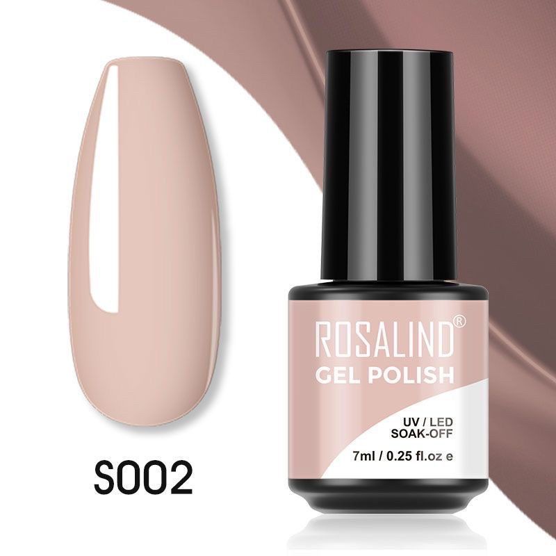 (S1-40) ROSALIND GLITTER Gel Nail Polish UV Led Plastic Bottle Nail Art / Kutek Gel Kuku / Cat Kuku