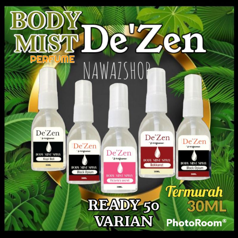 BODY MIST De'Zen PARFUME PRIA WANITA 30ML