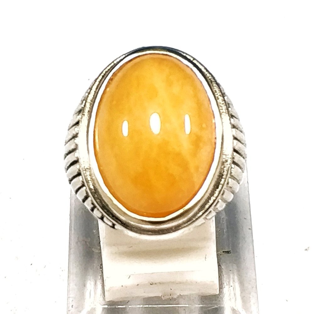 CINCIN BATU AKIK NATURAL YELLOW MANII GAJAH