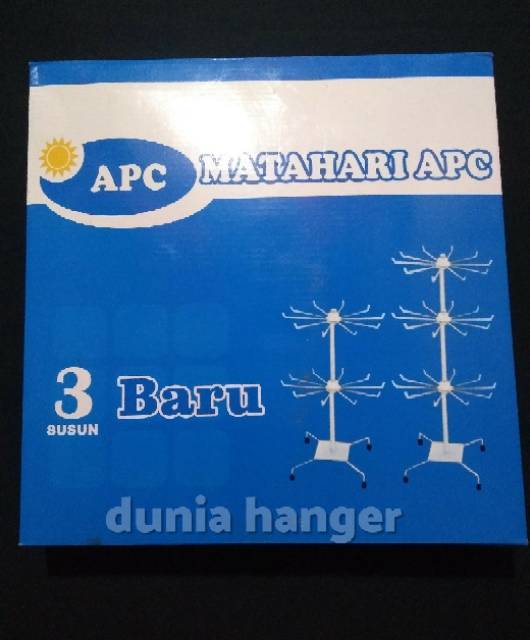 gantungan aksesoris matahari 3 susun putar