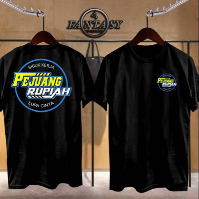 KAOS PEJUANG RUPIAH LOGO DADA HTM