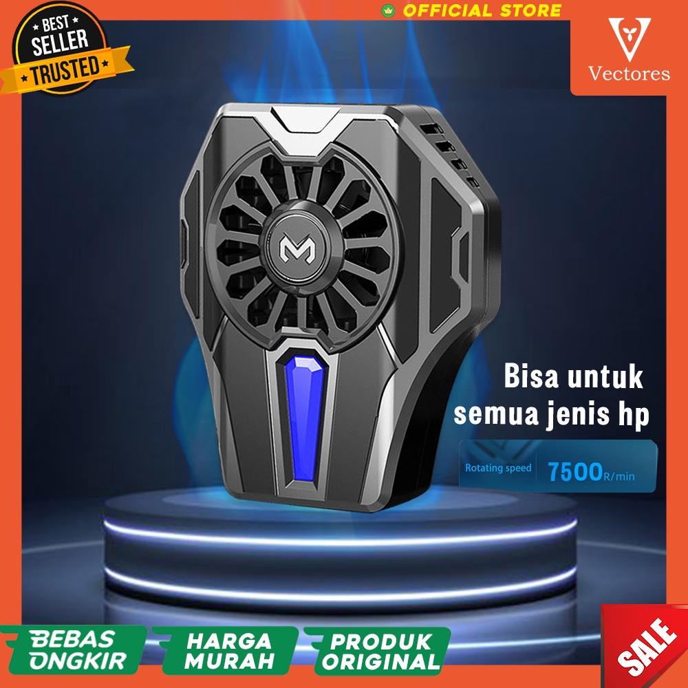 [ASLI] Pendingin Kipas Handphone HP Smartphone Untuk Gaming Cooling Fan Cooler Kencang Dingin Cepat Kencang Original Terbaru