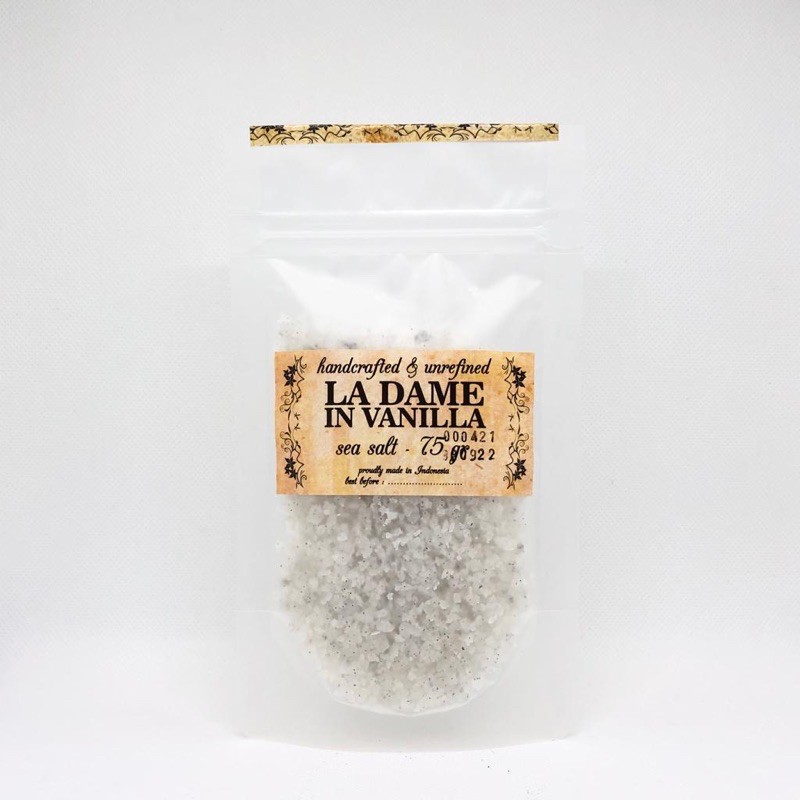 

La Dame in Vanilla Vanilla Sea Salt 75gr