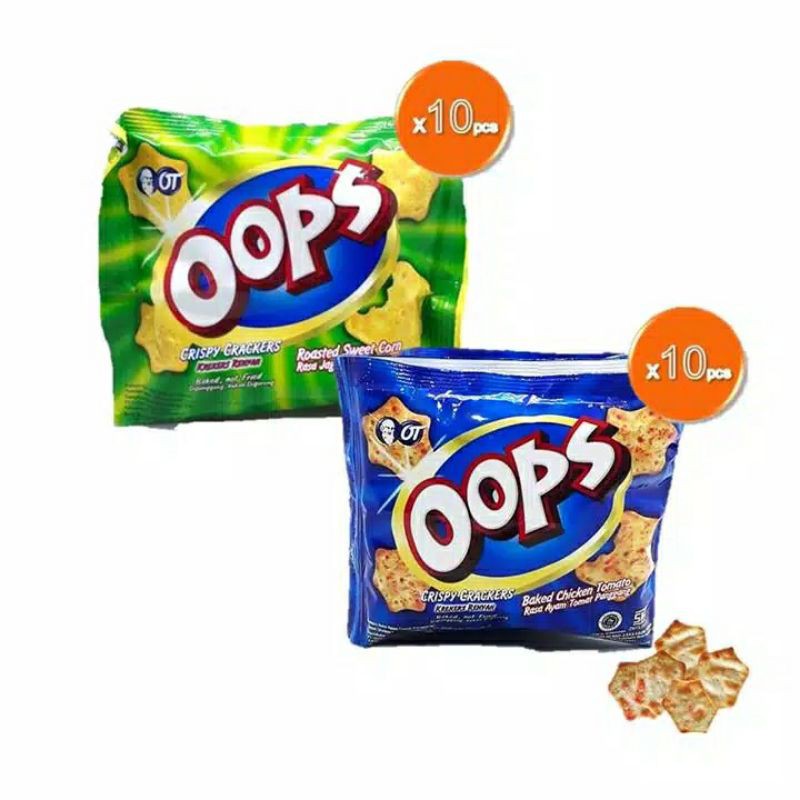 Oops Crackers renteng isi 10 pcs